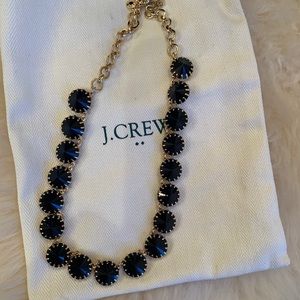 J Crew Blue Statement Necklace